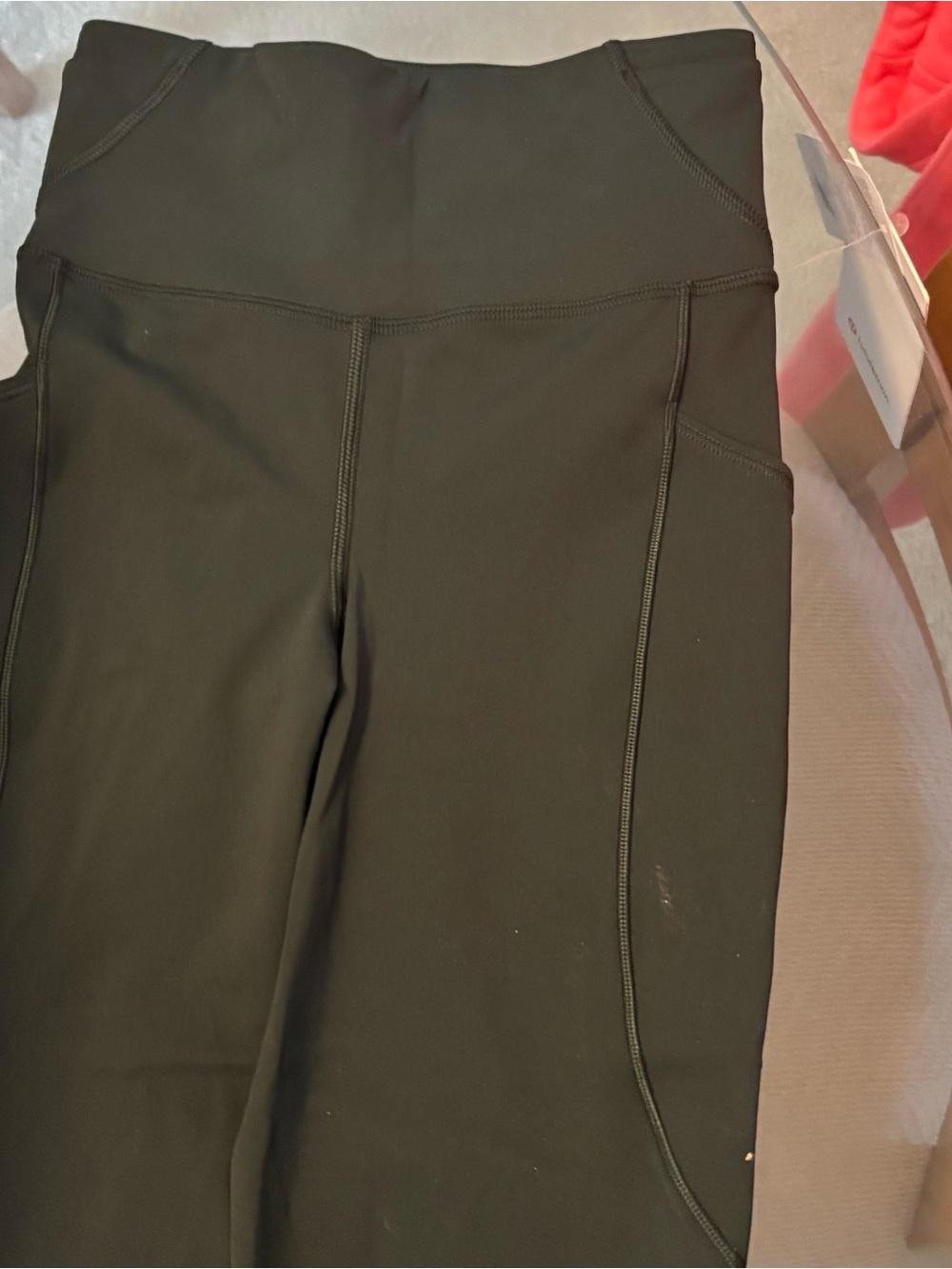 Lululemon Fast and Free HR Tight 28 Pockets Size 0 New!!  Forest Green